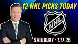 Saturday 12 NHL Betting Picks l 1/17/26 l Vernon’s Best NHL Bets, Expert Picks and Predictions