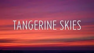 Bruno Marts - TANGERINE SKIES (Lyrics)