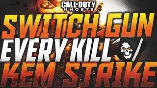 COD Ghosts: Switch Gun Every Kill DOUBLE KEM Strike! (Call of Duty Gameplay)
