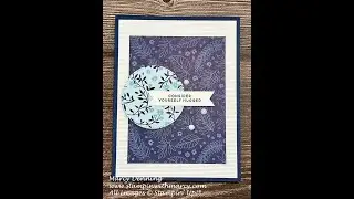 Дизайнерская бумага True Blue Florals 12