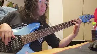 Dream Theater - Night Terror (bass cover)