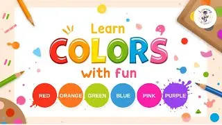 Learn Colors for Kids | Color Rhymes with Fun | Red, Blue, Green, Yellow | Learning with Rhymes