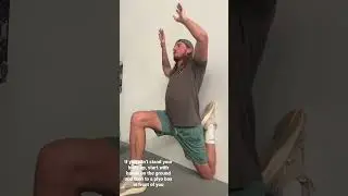 Wall assisted hip opener