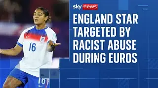 England star targeted by racist abuse during Euros