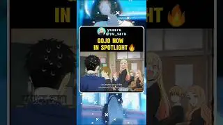 gojo now in spotlight #anime #animeshorts #shorts #mydressupdarling