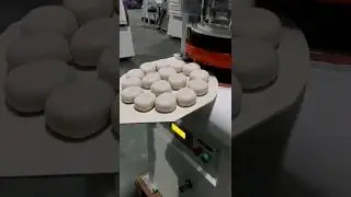 Automatic dough divider and rounder machine #hamburger buns machine #dough divider and rounder