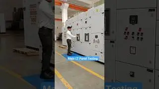 Main LT PANEL Testing Under Process. #electrical #testing #panel #shorts #youtubeshorts