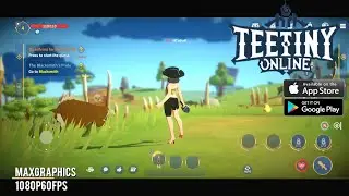 Teetiny Online| Gameplay(Early Access) MaxGraphics 1080p60fps + Download Link.