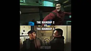[KANG HAE-SANG VS CHANG-GI] ❤️&zwj;🩹ROUNDUP 2 VS ROUNDUP 4 VILLAINS #korean #movie #roundup #madongseok