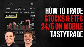 Как торговать акциями и ETF круглосуточно с телефона | Руководство по торговой платформе для прод...