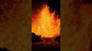 Iceland Volcano Exploding in Slow Motion (Incredible Lava Flow) UNREAL!