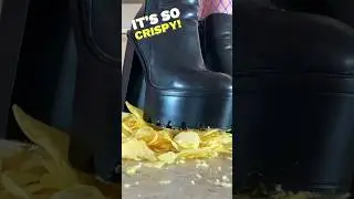 Soul Saviours vs. Fast-Food! Oddly Satisfying Boots Crushing! ASMR