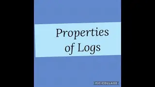 Properties of Logs 1