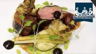 Michelin star chef Luke Tipping creates a Cornish lamb rump recipe