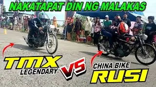 NAGKASUBUKAN NA TMX 155 VS RUSI MACHO / @Magsipocvlog