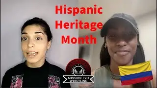 Sam Leterna Interviews Red Velvet for Hispanic Heritage Month - Mission Pro Wrestling