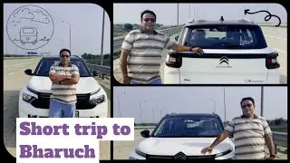 Short trip to Bharuch 😊🥰 Recent Mileage of Citroen C3 Aircross 😍