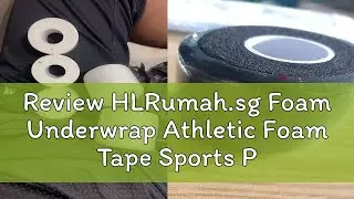 Review HLRumah.sg Foam Underwrap Athletic Foam Tape Sports Pre Wrap Athletic Tape Sports Tape for A