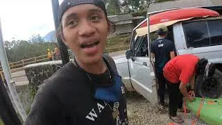 Fun Kayaking at Palayangan River, Cileunca Lake, Pangalengan, West Java, Indonesia