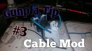 Gunpla Tip #3 Easy Cable Mod for your kit