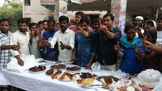 Beef Festival Demo held at Osmania University Hyderabad