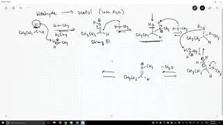 aldehyde-to-acetal mechanism
