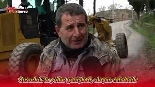 Susurluk’ta yollar genişledi, ulaşım rahatladı