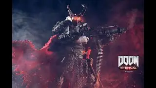 【Wearing tutorial】Custom cape set for Mcfarlane Doom eternal Marauder.