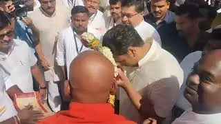 ಚಿತ್ರದುರ್ಗದಲ್ಲಿ ಯದುವೀರ್ ಕೃಷ್ಣದತ್ತ ಚಾಮರಾಜ ಒಡೆಯರ್‌ಗೆ ಸಂಪ್ರದಾಯಬದ್ಧ ಸ್ವಾಗತ