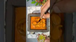 Mold making with silicone rubber #youtubeshorts #shorts #ganesh #ganpati #ganesha #mold #art