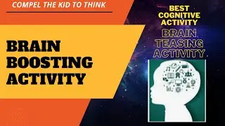 Brain Boosting Fun Activity for kids Cognitive Activity Brain Stimulating Activities Brain exercises