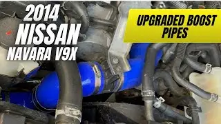Boost Leak Fixed! Upgraded to Silicone Boost Pipes on My Nissan Navara V9X