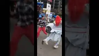 Spontaneous dance between traffic by me on Krishna Janmashtami | udupi |