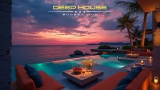 Deep House Sunset Mix ~ Tropical Ocean View Lounge Vibes | Chill Deep House 2026