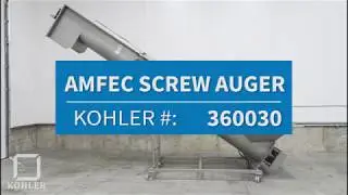 AMFEC Screw Auger for Food Processing