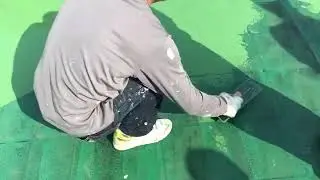 單液PU中塗施工