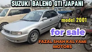 Suzuki baleno GTI Japani for sale || 03079016906 || fazal shah kalyami motors 