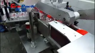 MPC-SS Automatic single label sticker labeling machine for hexagonal bottle