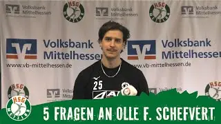 5 Fragen an Olle Forsell Schefvert vor dem Spiel gegen HBW Balingen-Weilstetten!