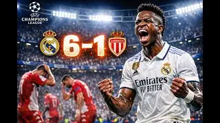 Mbapp&eacute; & Vini DESTROY Monaco 6 1! Fan View 🤯