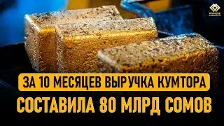 #ОТЧЁТ || За 10 месяцев 2025 года выручка «Кумтор Голд Компани» составила 80 млрд сомов