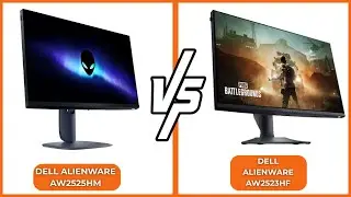 Dell Alienware AW2525HM vs AW2523HF Comparison: What Pro Gamers Should Know!