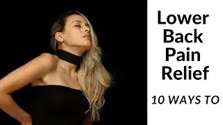 Lower Back Pain Relief 2020: 10 Proven Ways To Manage Your Pain at Home Safely. 😱😱😱