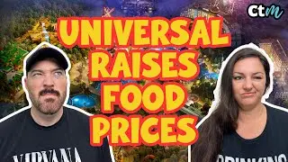 Universal Studios Raises Food Prices Ahead of Epic Universe Opening