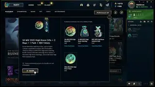 50x MSI 2022 High Noon Orbs pack opening Try 2  - League Of Legends
