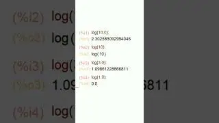 Get logarithmic values in seconds‼️ using maxima #programming #codewithme