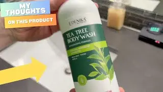 Best Tea Tree Oil Body Wash for Dry & Itchy Skin | EDENIKA BOTANICALS Shower Gel Review