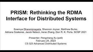 Advanced Distributed System