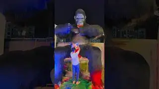 🦍Big Gorilla🦍 #video #shorts #mela #jhula #shortsfeed #trending #shortsviral #monkey #youtube #masti