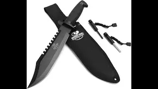 MOSSY OAK SURVIVAL KNIFE  A MUST NEED TOOL!